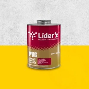 Pegamento Dorado para PVC de 1L - Caja 12 piezas